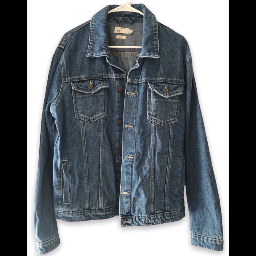 Mens vintage Topman denim jacket